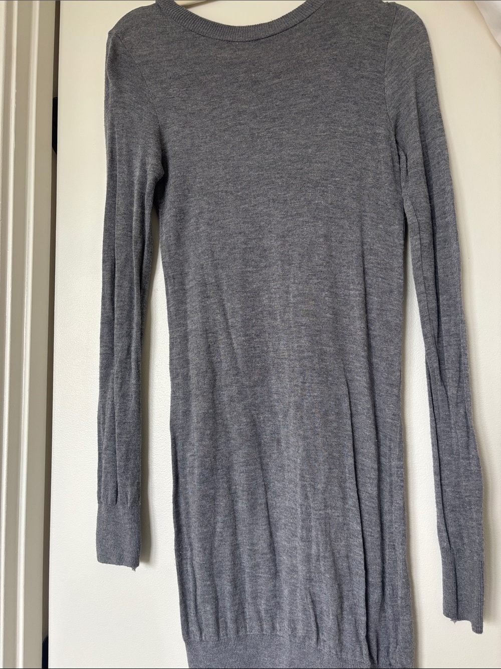 American Apparel Gray Sweater Dress